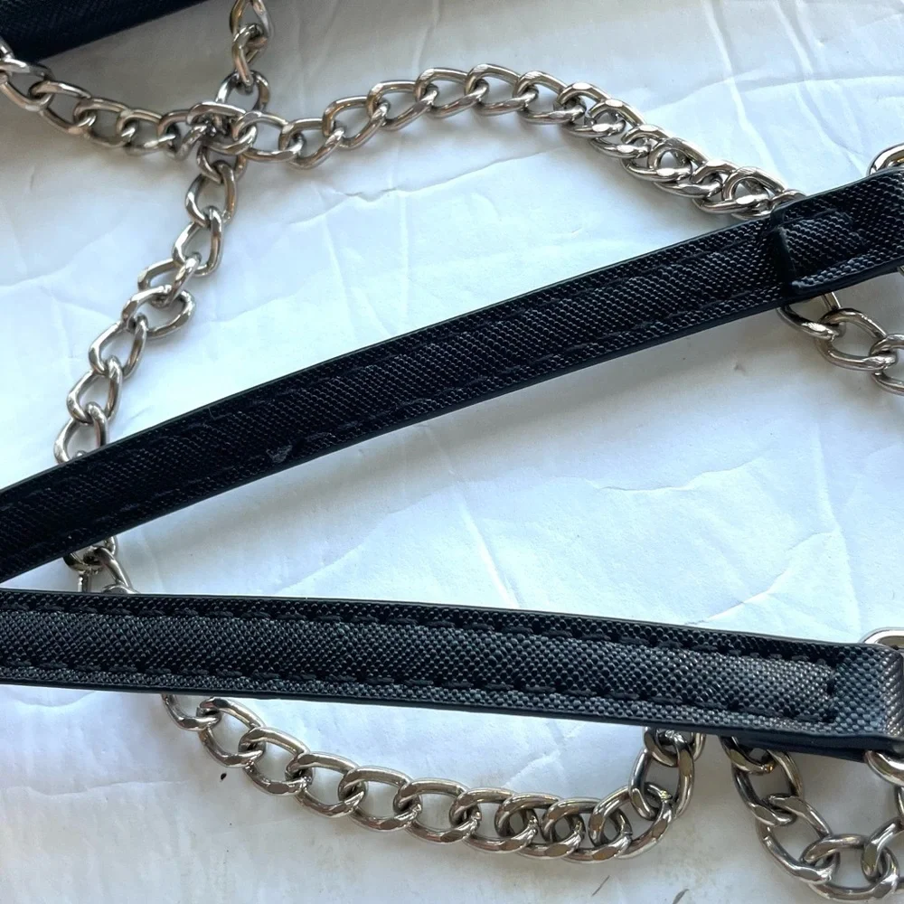 Colette Hayman Chain Strap Crossbody Bag Clutch Purse
